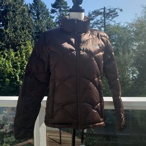 The North Face Brown 550 Puffer Jacket Size M